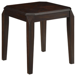 Baylor Square End Table Walnut Half Price Furniture