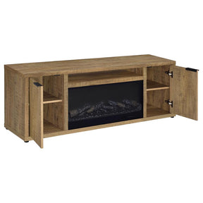 Fuller fireplace TV stand mango