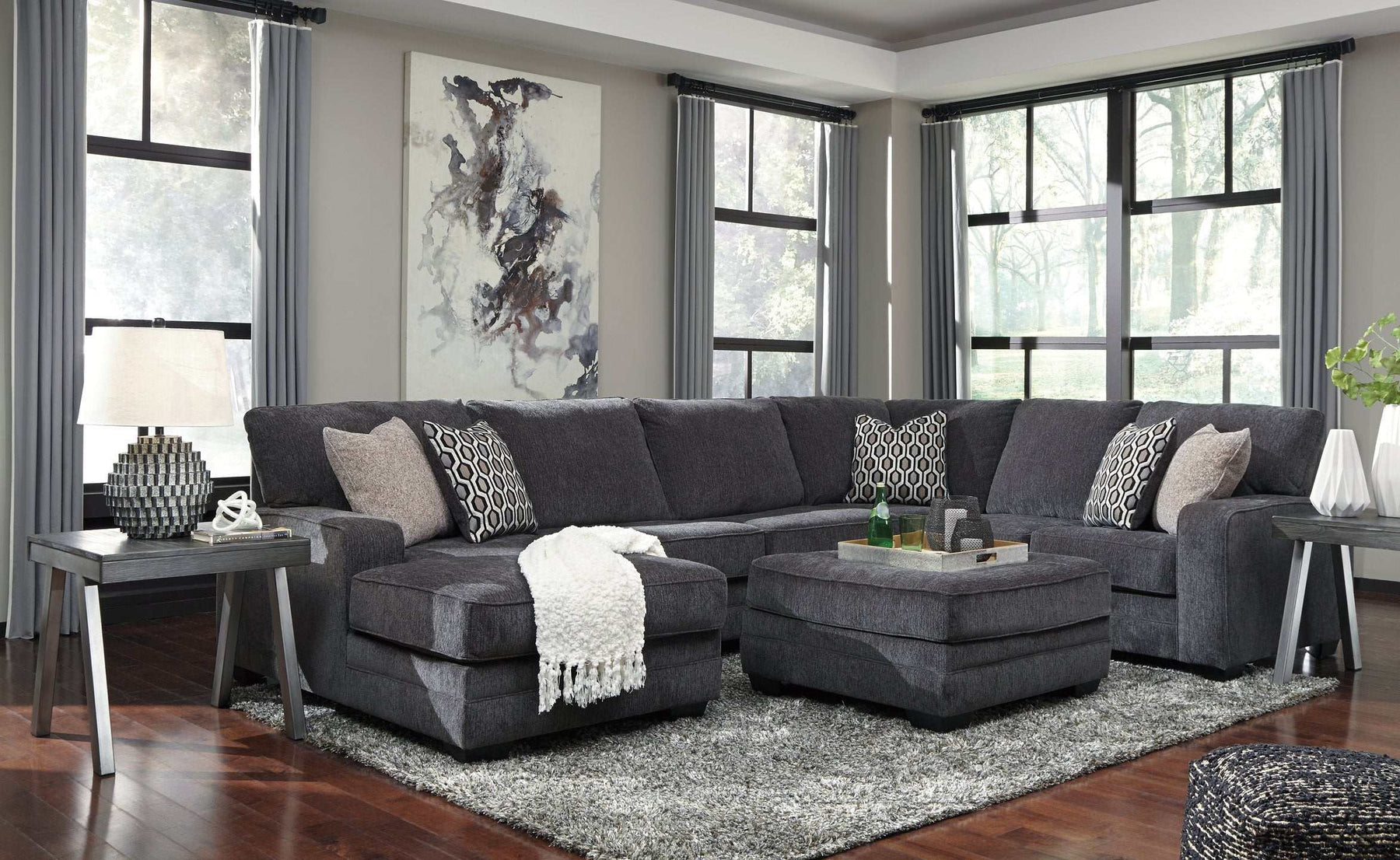 Tracling 3-Piece Sectional with Chaise - Half Price Furniture