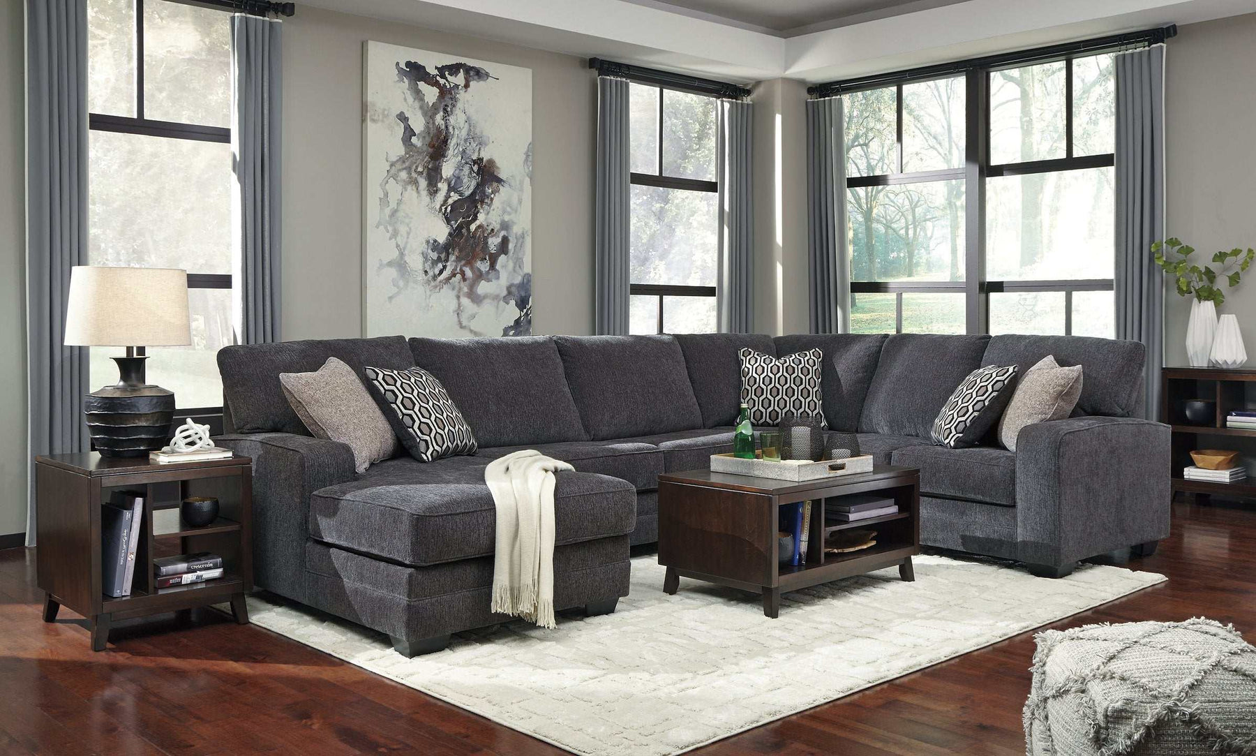 Tracling 3-Piece Sectional with Chaise - Half Price Furniture