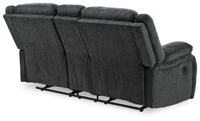 Draycoll Reclining Loveseat with Console - Loveseat - Half Price Furniture