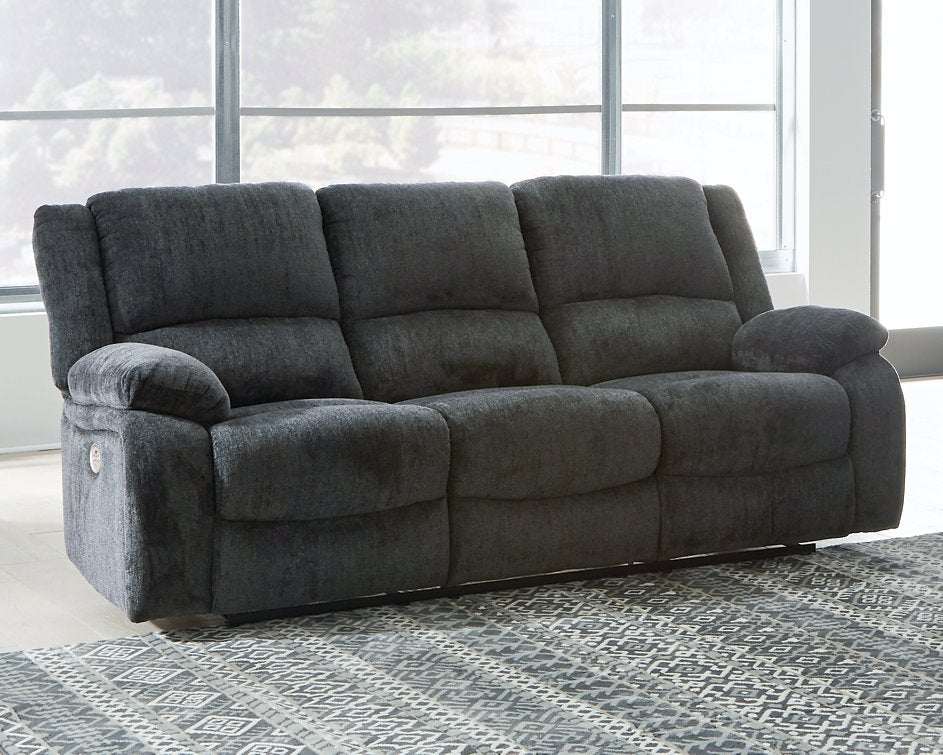 Draycoll Power Reclining Sofa - Sofa - Half Price Furniture
