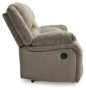 Draycoll Reclining Loveseat with Console - Half Price Furniture