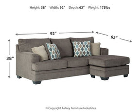 Dorsten Sofa Chaise Half Price Furniture