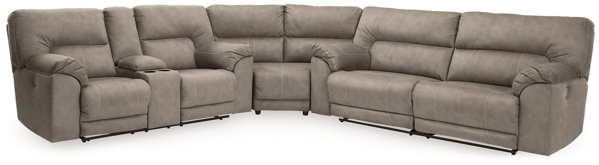 Cavalcade 3-Piece Power Reclining Sectional  Las Vegas Furniture Stores