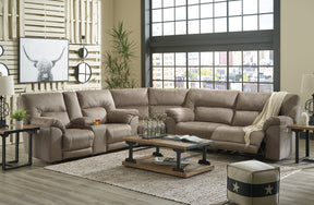 Cavalcade 3-Piece Power Reclining Sectional Half Price Furniture