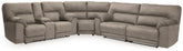 Cavalcade 3-Piece Reclining Sectional  Half Price Furniture