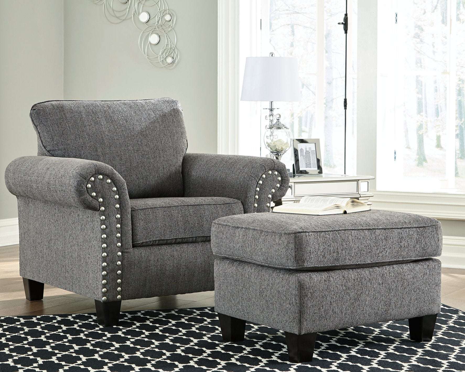 Agleno Ottoman - Ottoman - Half Price Furniture