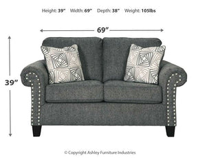 Agleno Loveseat - Loveseat - Half Price Furniture