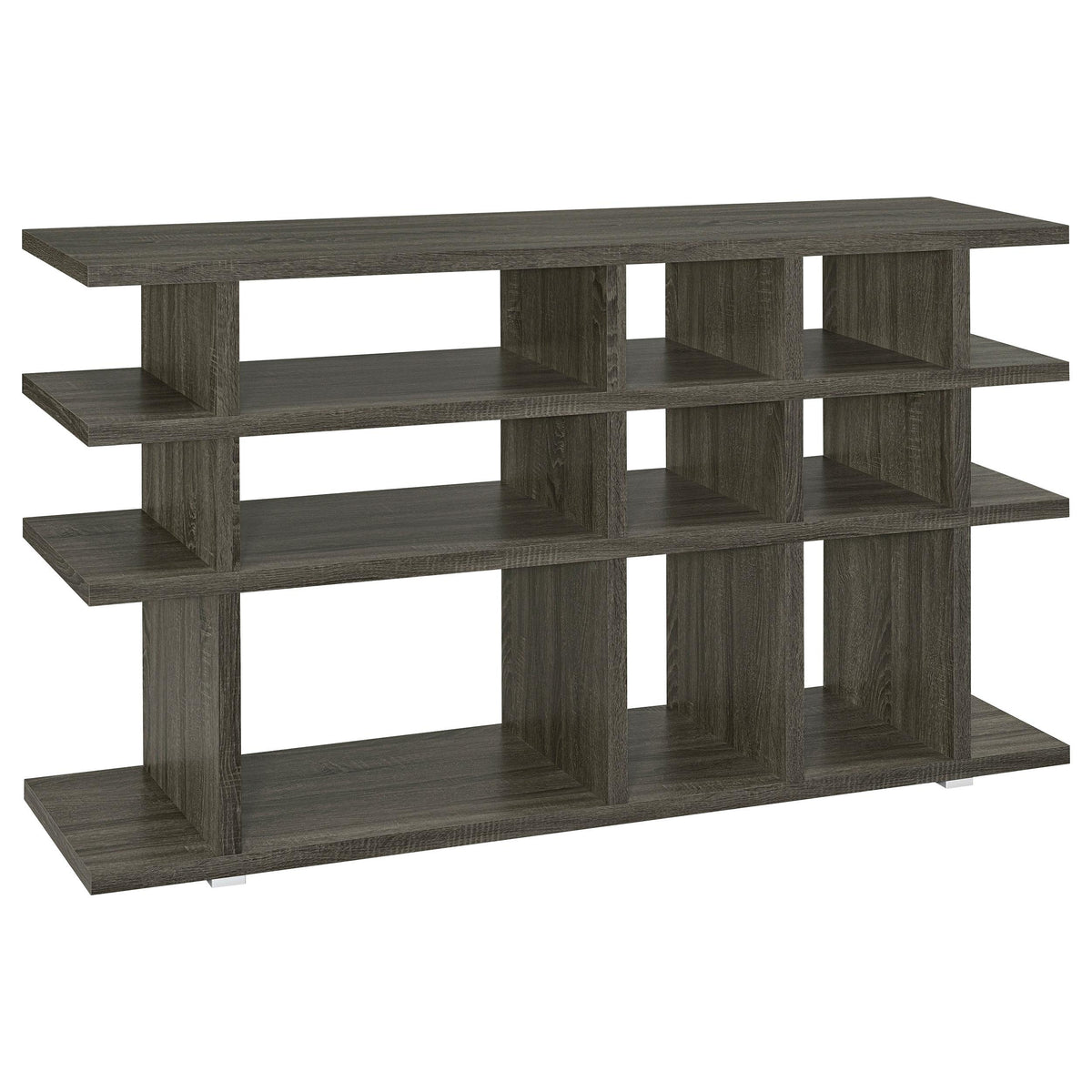 Santos 3-tier Bookcase Weathered Grey Santos 3-tier Bookcase Weathered Grey Half Price Furniture