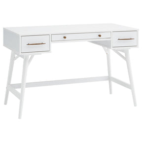 Mugga 3-drawer Writing Desk White  Half Price Furniture