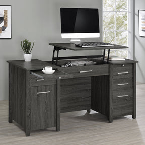Dylan 4-drawer Lift Top Office Desk Dylan 4-drawer Lift Top Office Desk Half Price Furniture