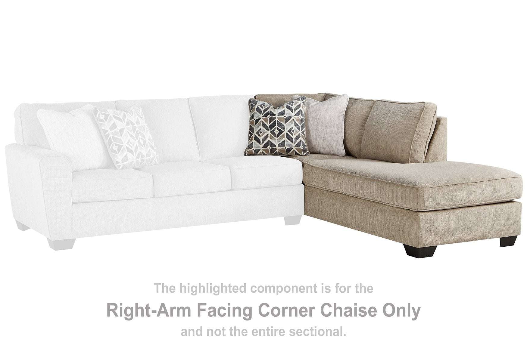 Decelle 2-Piece Sectional with Chaise Half Price Furniture