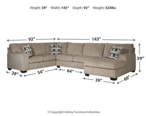 Ballinasloe Living Room Set - Living Room Set - Half Price Furniture