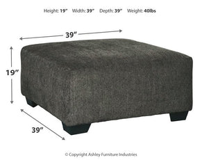 Ballinasloe Oversized Ottoman - Ottoman - Half Price Furniture