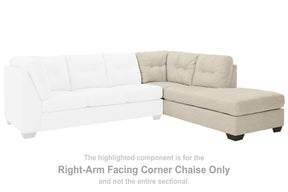 Falkirk 2-Piece Sectional with Chaise - Half Price Furniture