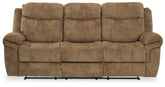 Huddle-Up Reclining Sofa with Drop Down Table Half Price Furniture