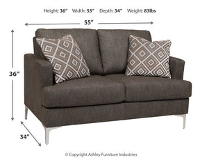 Arcola Sofa & Loveseat Living Room Set - Living Room Set - Half Price Furniture