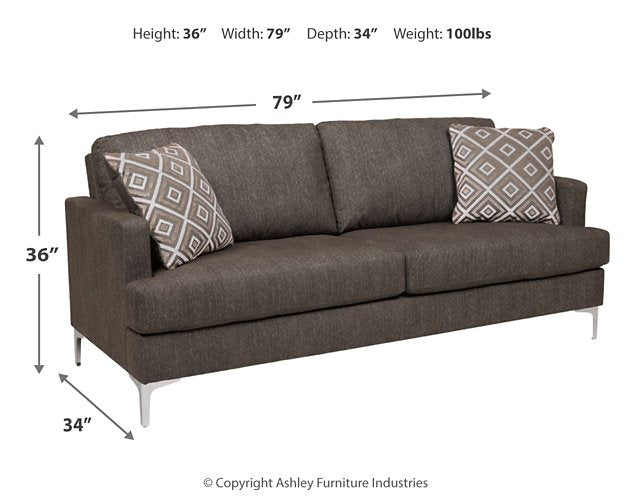 Arcola Sofa & Loveseat Living Room Set - Half Price Furniture
