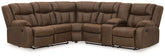 Trail Boys 2-Piece Reclining Sectional Half Price Furniture