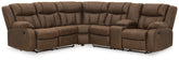Trail Boys 2-Piece Reclining Sectional Half Price Furniture