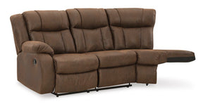 Trail Boys 2-Piece Reclining Sectional - Half Price Furniture