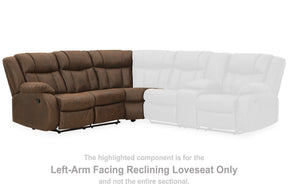 Trail Boys 2-Piece Reclining Sectional - Half Price Furniture