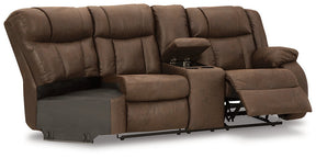 Trail Boys 2-Piece Reclining Sectional - Half Price Furniture