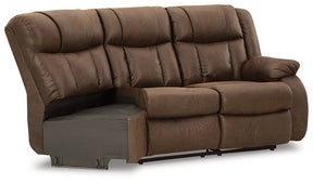 Trail Boys 2-Piece Reclining Sectional - Half Price Furniture