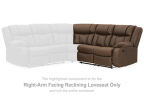 Trail Boys 2-Piece Reclining Sectional - Half Price Furniture