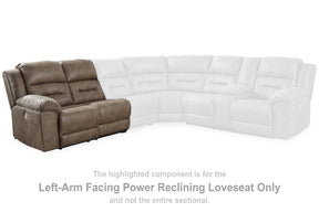 Ravenel Power Reclining Sectional - Half Price Furniture