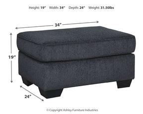 Altari Ottoman - Ottoman - Half Price Furniture