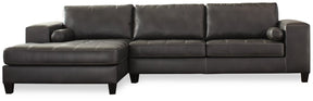 Nokomis 2-Piece Sectional with Chaise - Half Price Furniture