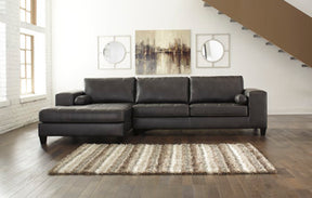 Nokomis 2-Piece Sectional with Chaise - Half Price Furniture