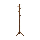 Devlin Coat Rack with 6 Hooks Walnut  Half Price Furniture