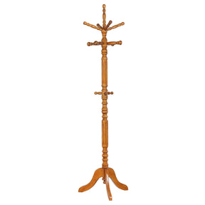 Achelle Coat Rack with 11 Hooks Golden Brown Achelle Coat Rack with 11 Hooks Golden Brown Half Price Furniture