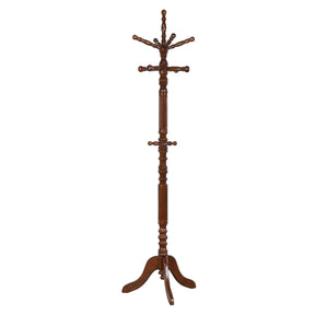 Achelle Coat Rack with 11 Hooks Tobacco Half Price Furniture