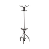 Kiefer Coat Rack with 12 Hooks Black Kiefer Coat Rack with 12 Hooks Black Half Price Furniture