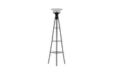 Gianni Versatile Shelf Tower Floor Lamp Charcoal Black  Half Price Furniture