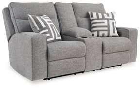 Biscoe Power Reclining Loveseat Half Price Furniture