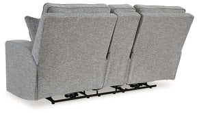 Biscoe Power Reclining Loveseat Half Price Furniture