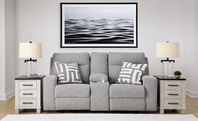 Biscoe Power Reclining Loveseat Half Price Furniture
