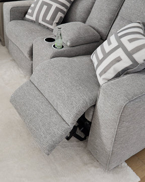 Biscoe Power Reclining Loveseat Half Price Furniture