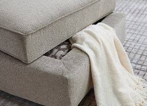Claireah Ottoman With Storage - Ottoman - Half Price Furniture