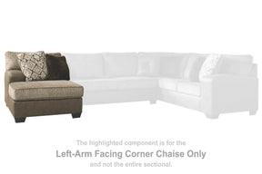 Abalone 3-Piece Sectional with Chaise - Half Price Furniture