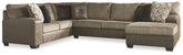 Abalone 3-Piece Sectional with Chaise  Half Price Furniture