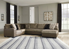 Abalone 3-Piece Sectional with Chaise - Half Price Furniture