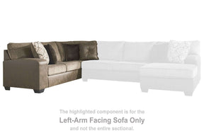 Abalone 3-Piece Sectional with Chaise - Half Price Furniture