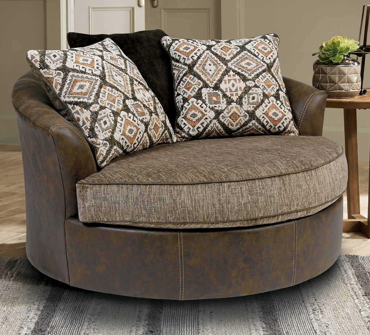 Abalone Oversized Chair - Half Price Furniture