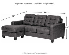 Venaldi Sofa Chaise - Half Price Furniture